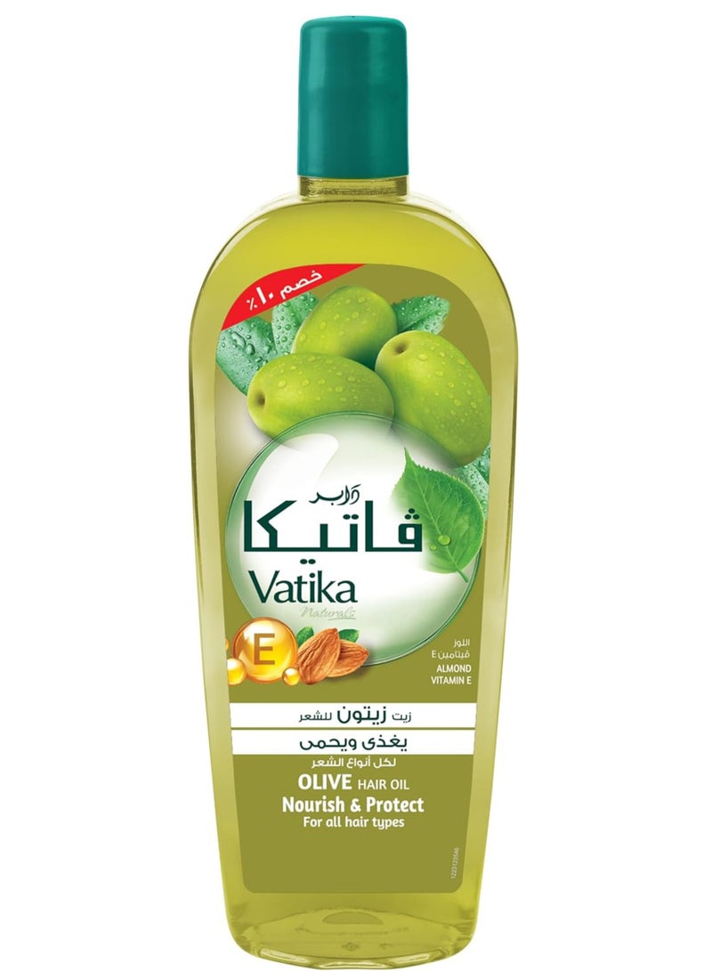 فاتيكا زيت الزيتون للشعر – حماية وتغذية مكثفة لجميع أنواع الشعر للحصول على شعر صحي، لامع، ومرن من الجذور حتى الأطراف