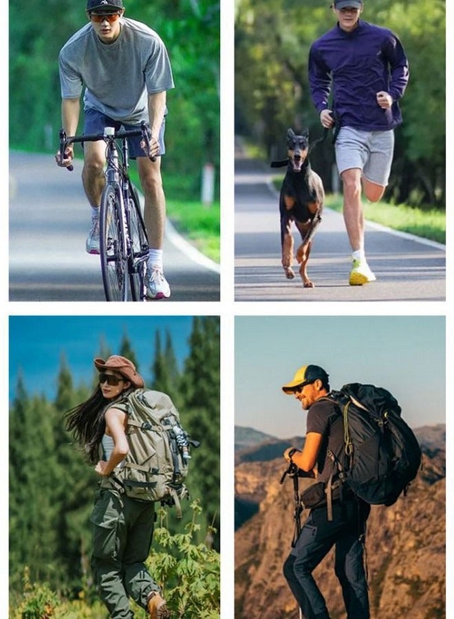 Beauenty Cycling Glasses UV Protection Sports Sunglasses, Bicycle Windproof Glasses Bike Goggles, Professional Goggles for Riding Running Hiking Mountaineering Fishing Outdoor Activities - Image 2