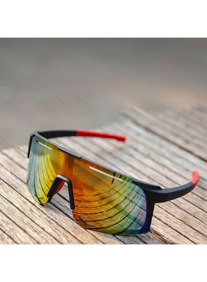 Beauenty Cycling Glasses UV Protection Sports Sunglasses, Bicycle Windproof Glasses Bike Goggles, Professional Goggles for Riding Running Hiking Mountaineering Fishing Outdoor Activities - Image 1