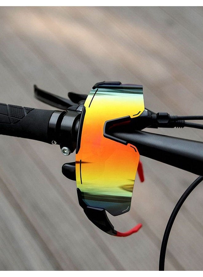 Beauenty Cycling Glasses UV Protection Sports Sunglasses, Bicycle Windproof Glasses Bike Goggles, Professional Goggles for Riding Running Hiking Mountaineering Fishing Outdoor Activities - Image 4