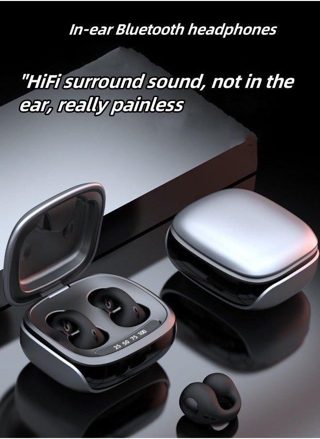 Generic New JX80 Bluetooth headset, bone conduction headset, in-ear, mini, comfortable, sports and gaming, universal noise-cancelling Bluetooth headset  - Image 5