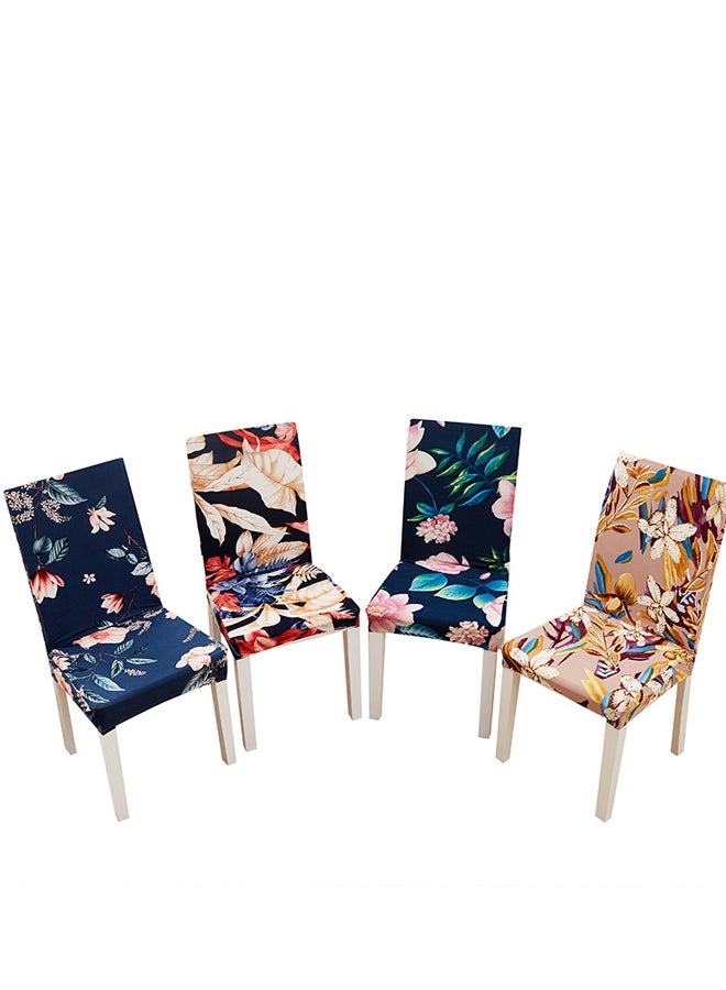 Dust Proof Dining Chair Cover Set Flore Printed Bohemian Chair Cover - Image 3