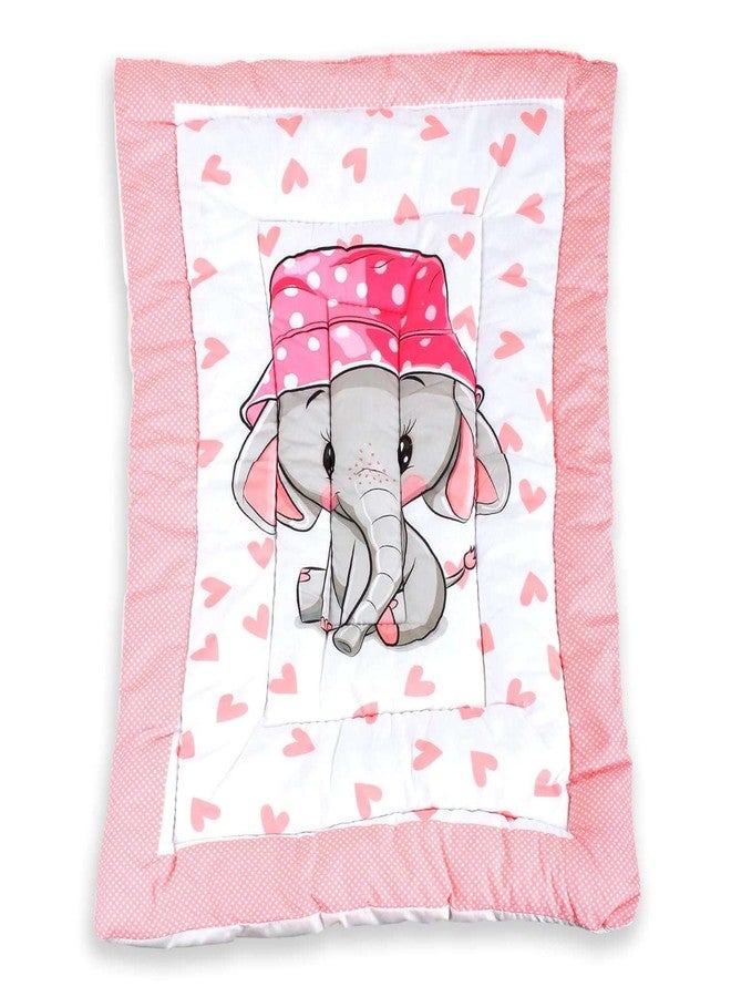 Sunhet New Born Baby Godadi Pack of 3, Cartoon Mat Pom Pom Soft Cotton Baby Godari Bed, Changing Mat Baby Crib Godadi Bedding Multicolor Combo Set|0 to 2 Years - Image 5