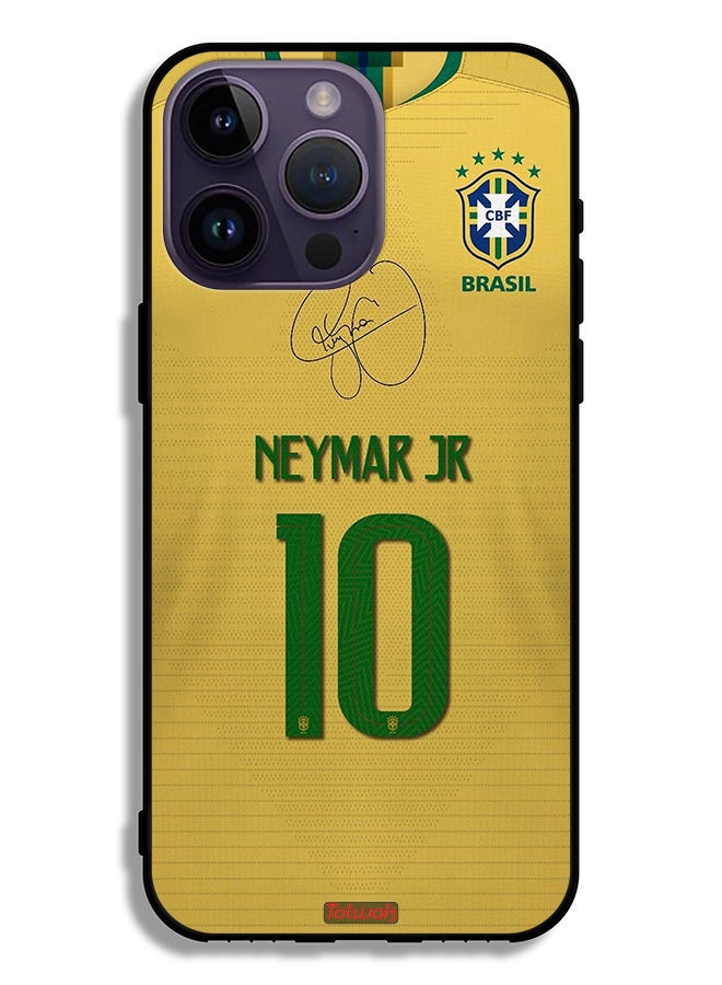 Tolwak Apple iPhone 14 Pro Max Protective Case Neymar Jr 10 - Image 2