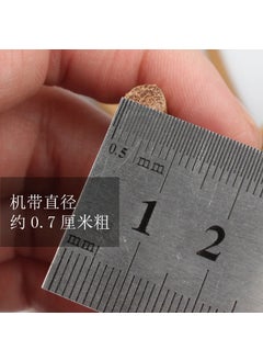 Lengthened thick leather machine belt 1.8 m household old pedal sewing machine accessories with hook pure leather machine belt Lengthened and bold cowhide machine belt