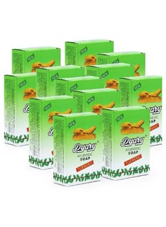 Pyary Ayurvedic Soap Turmeric 12 Pcs Green 