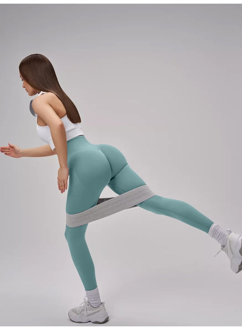 عام عالية الخصر الرياضة طماق النساء رفع لباس ضيق للجيم اليوغا السراويل تشغيل اللياقة البدنية تجريب يغطي الرجل - Image 3