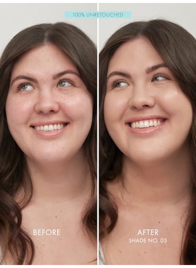SWEED Glass Skin Foundation LongLasting Fluid Formula Hydrate Moisturize Lift Plump Protect Vegan CrueltyFree Clean Beauty 05 LIGHT N - Image 3