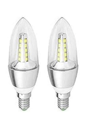 LED Candle Bulb - 4 pieces - White color E14 5W - pzsku/ZCEF22642C41BE1AE27C9Z/45/1746429739/34e04fd1-a1d2-4c86-b59d-eb68e418978b