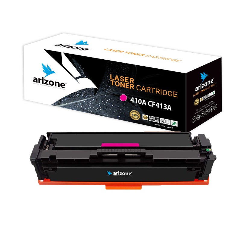 arizone Toner Cartridge 410A CF413A Magenta - High-Quality Replacement for HP Laser Printers - Image 1