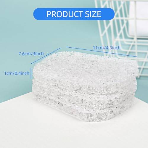 Yadream 4PCS White Clear Soap Holder Pad,BPA-Free Soap Lifting Pad for Bar Soap,Easy to Clean Soap Savers Pads Suitable for Shower Kitchen Bathroom Bathroom Travel Hotel Cleaning Product - Image 4
