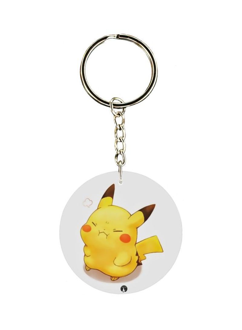 RKN مفتاح على شكل كارتون بيكاتشو من جانب واحد