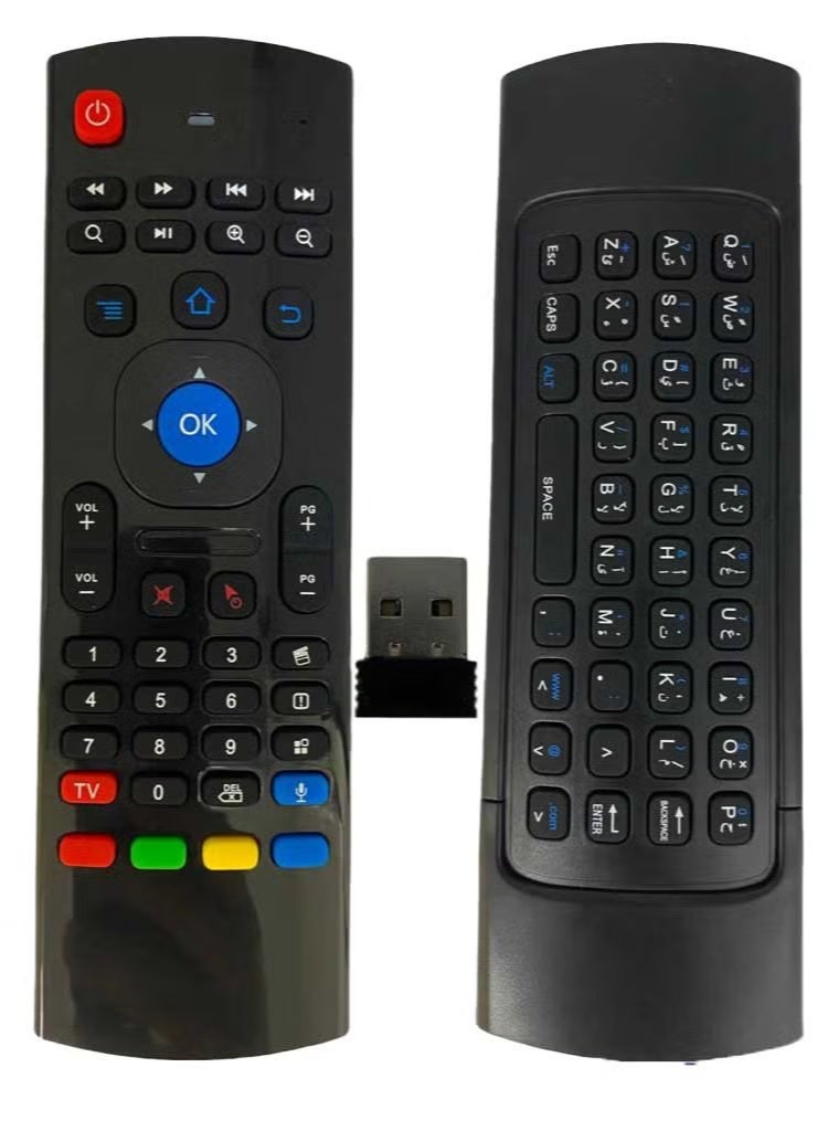 جهاز تحكم عن بعد لاسلكي Air Fly 2.4G لاستشعار الحركة عالمي للتلفزيون وصندوق Android وجهاز العرض - Image 4