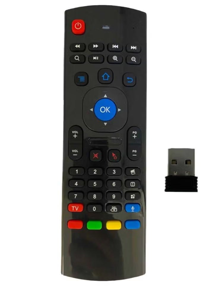 جهاز تحكم عن بعد لاسلكي Air Fly 2.4G لاستشعار الحركة عالمي للتلفزيون وصندوق Android وجهاز العرض - Image 1