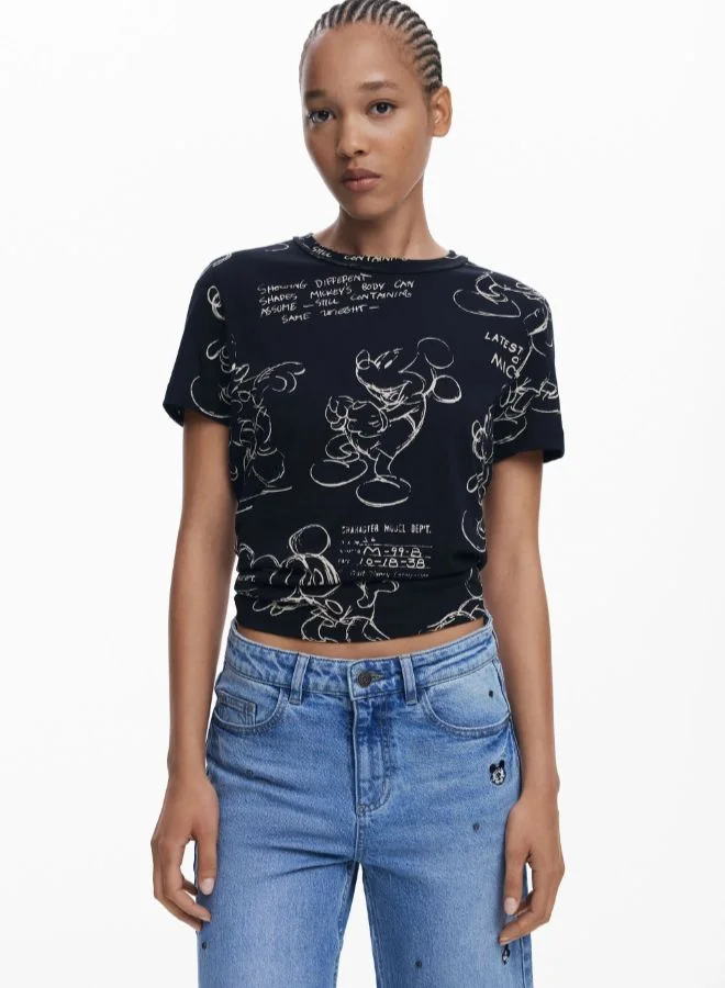 DESIGUAL Mickey™ Sketch T-Shirt