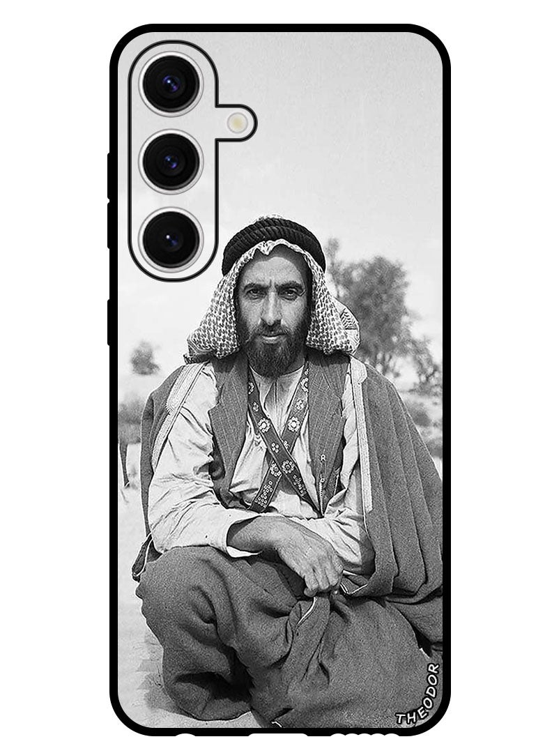Theodor Protective Case Anti Scratch Shock Proof Bumper Cover For Samsung Galaxy S24 Plus Sheikh Zayed Sitting - Image 1
