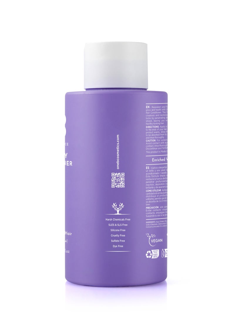 1B Remedy Ultra-Damaged Hair Conditioner 475ml – With Avocado & Coconut Oil | Deep Repair & Shine | Restores Strength to Dry, Brittle, Chemically Treated Hair | Nourishing & Smoothing Formula - Image 3