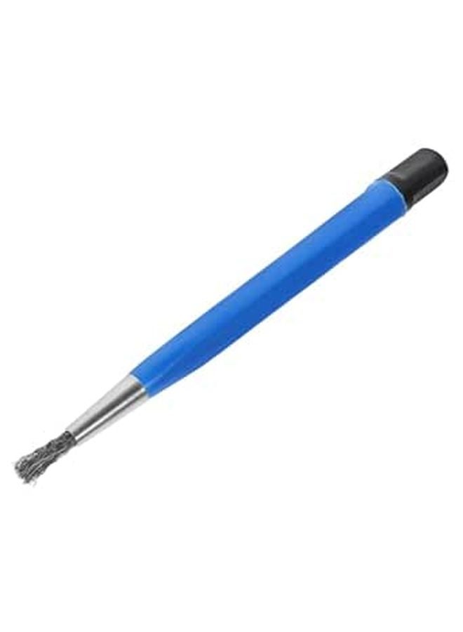 Blue Fiberglass Scratch Wire Brush Pen for Watch Circuit Board and Automotive Cleaning Tool - Image 1