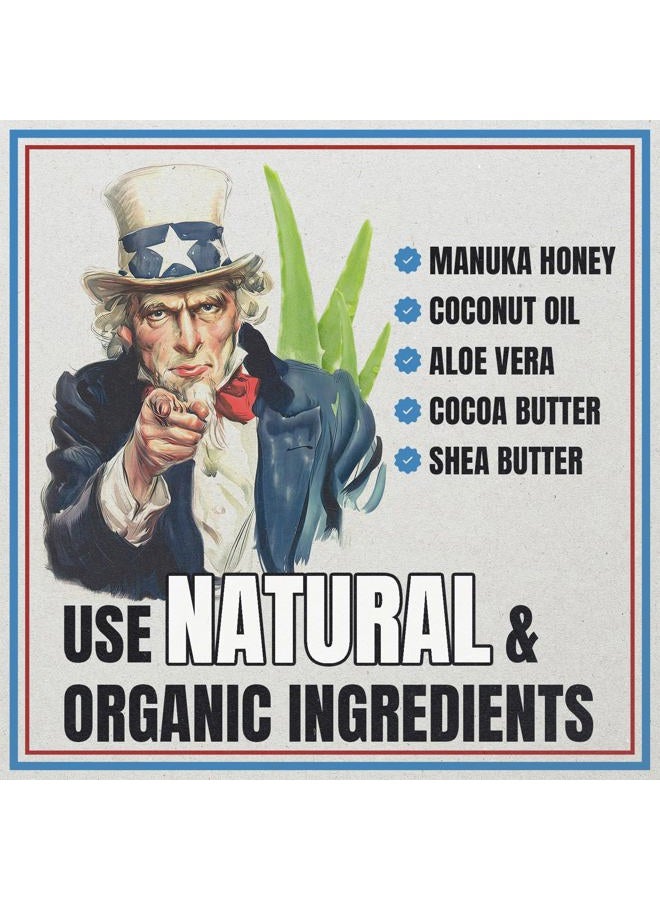 Polished Gentleman Beard Wash and Conditioner Set - Softens and Strengthens - Beard Shampoo with Growth Oil - Moisturizer & Beard Thickener - Tea Tree Unscented - Paraben-Free & Sulfate-Free (4oz) - Image 4