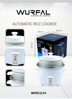 Wurfal Wurfal Electric Automatic Rice Cooker 1.0 ltr 400 W  - Image 3