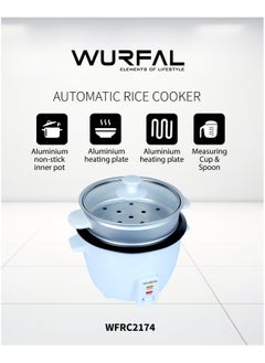 Wurfal Wurfal Electric Automatic Rice Cooker 1.0 ltr 400 W  - Image 4