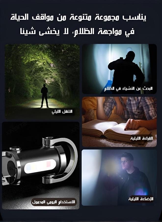 Portable Super Bright LED Mini Keychain Flashlight for Outdoor Use - Image 5