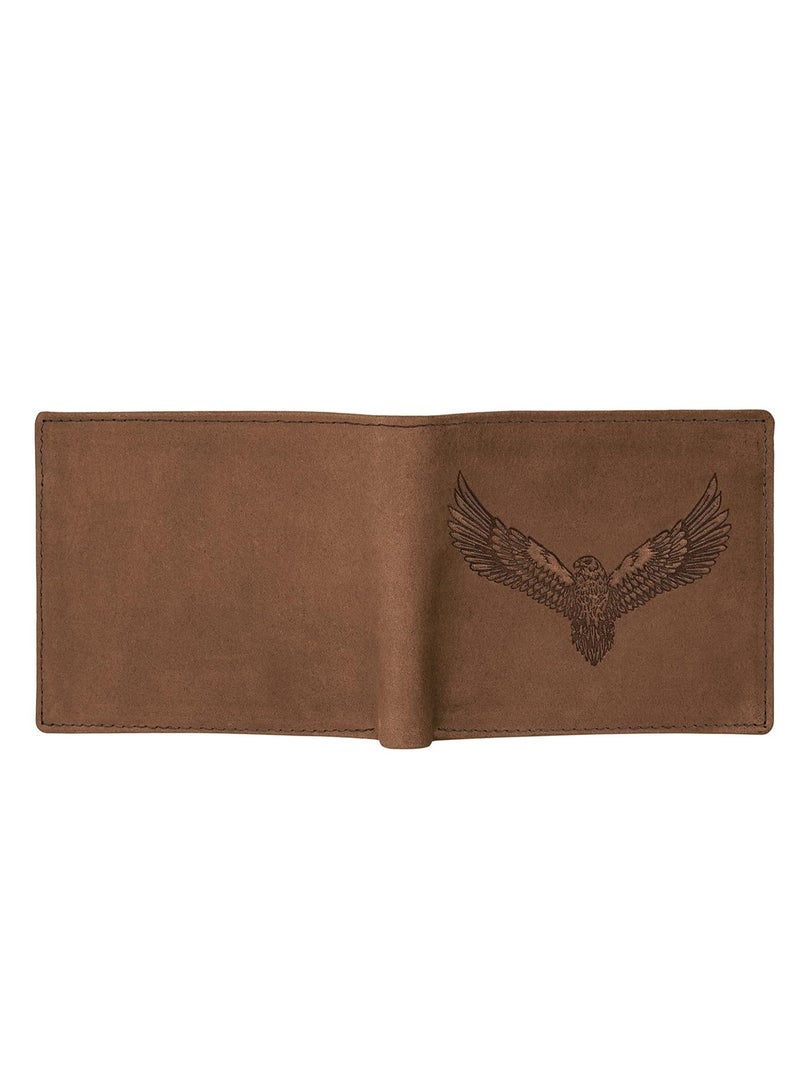 URBAN FOREST Zeus Vintage Tobacco Leather Wallet for Men - Image 5