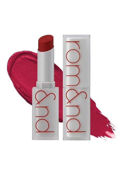Zero Matte Lipstick 3g, 20 RED DIVE, Intense Color, Highly Pigmented, Last All Day, Weightless, Smooth Velvet Texture, Matte Finish, Without Drying or Flaking