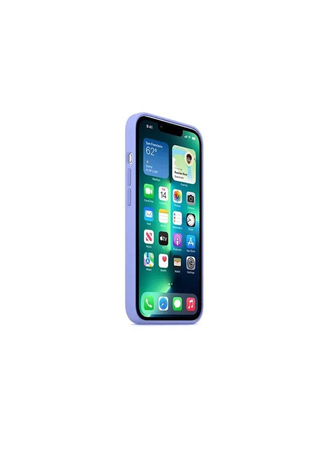 Silicone Protector Cover For Iphone 14 Pro Max Case 6.7 inch Purple - Image 3