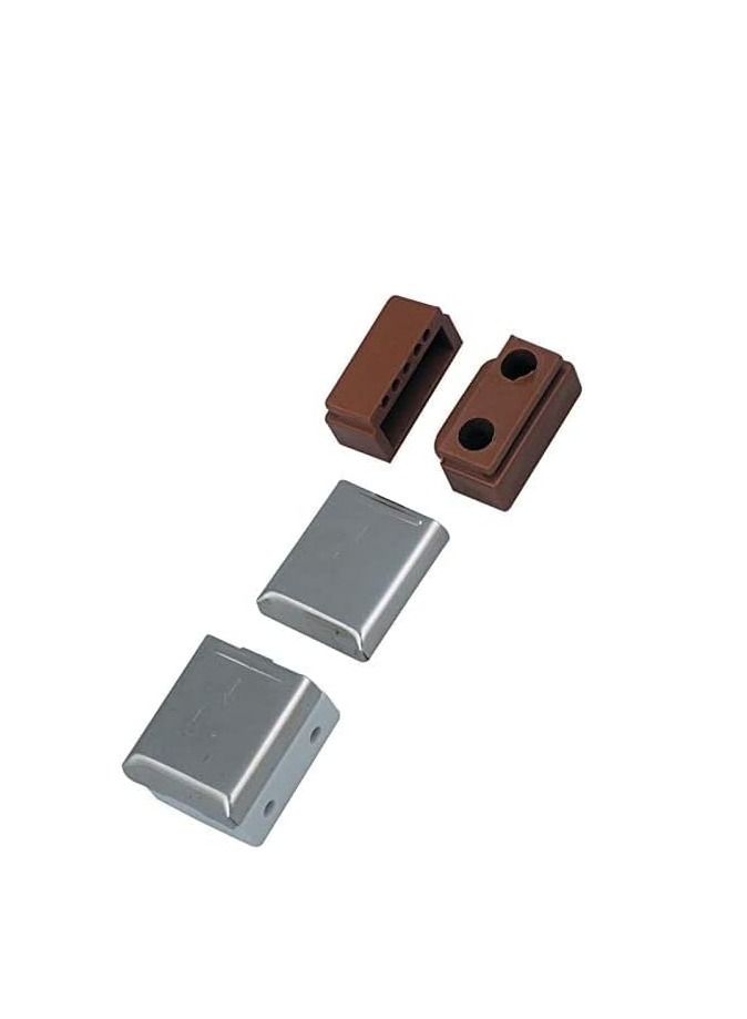 ABBASALI Square Box Type Shelf Fitting Brown Cupboard - Image 1