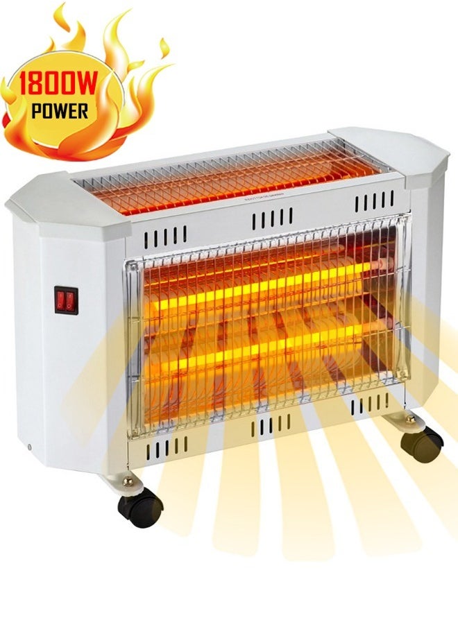 Cady One - 1800W electric heater heats a wide area and provides overheat protection with temperature control - Image 1