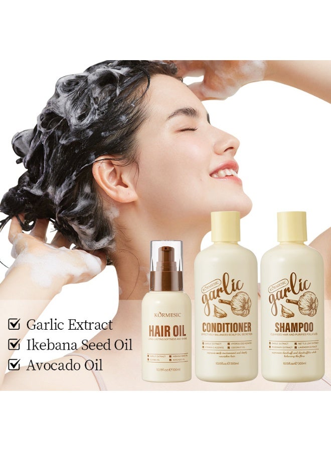 KORMESIC Strengthening u0026 Smoothing Conditioner 300ml | Deeply Repairs, Improves Frizz, Strengthens Hair Resilience - Image 3