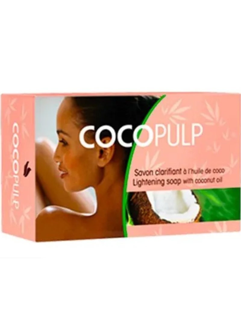 COCOPULP Lightening Soap With Coconut Oil 180 g