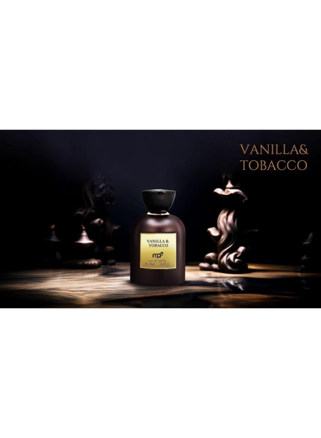 mpf Vanilla & Tobacco Eau de Parfum 100ml | Premium Fragrance for Men and Women - Image 4
