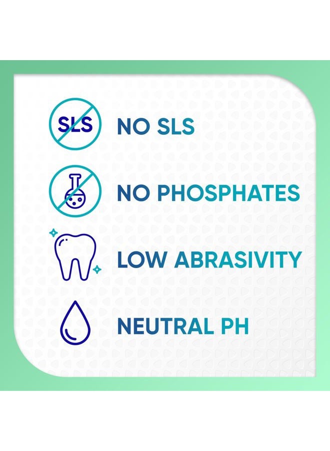 SENSODYNE PRONAMEL معجون أسنان سينسوداين بروناميل للحماية اليومية لمينا الأسنان للأسنان الحساسة، نكهة النعناع - 4 أونصات (عبوة من 3) - Image 4