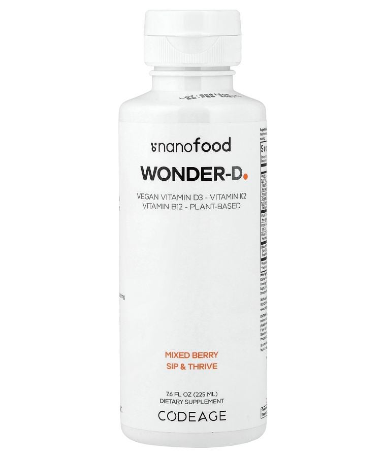 Codeage NanoFood Wonder-D Mixed Berry 7.6 fl oz (225 ml)