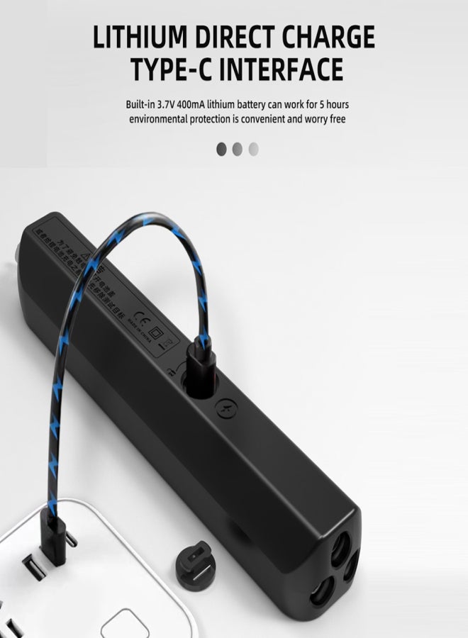 بي سايد جهاز قياس متعدد رقمي BSIDE S6، جهاز اختبار احترافي لقياس مقاومة الجهد والتردد والسعة، شاشة عرض رقمية بإضاءة خلفية، جهاز اختبار متعدد، كاشف جهد NCV، جهاز اختبار RMS الحقيقي - Image 5