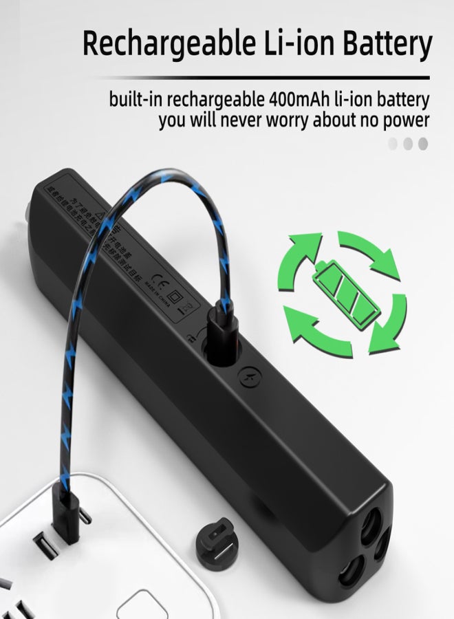 بي سايد جهاز قياس متعدد رقمي BSIDE S6، جهاز اختبار احترافي لقياس مقاومة الجهد والتردد والسعة، شاشة عرض رقمية بإضاءة خلفية، جهاز اختبار متعدد، كاشف جهد NCV، جهاز اختبار RMS الحقيقي - Image 4