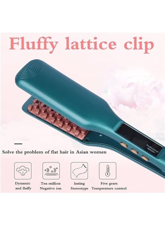 I Lite Hair Straightener & Curler – Ceramic Crimper, Corrugated Curler, Flat Iron for 3D Fluffy Hair Styling - Image 1