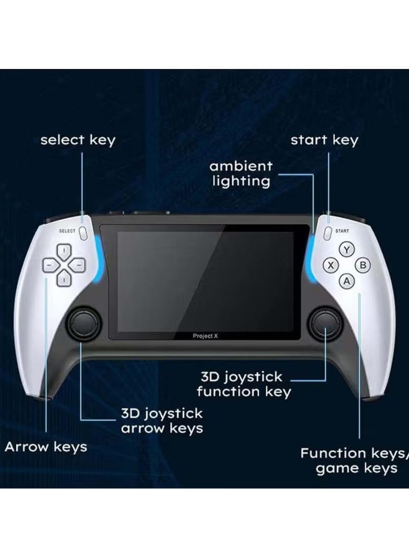 Derovan Portable Display Game V8 – 4.3″ Color Screen Handheld Console, 8 GB Built-In 400 Games, Dual Joysticks, MP4/Camera/AV-Out, TF Expandable, Compact Retro Gaming - Image 4