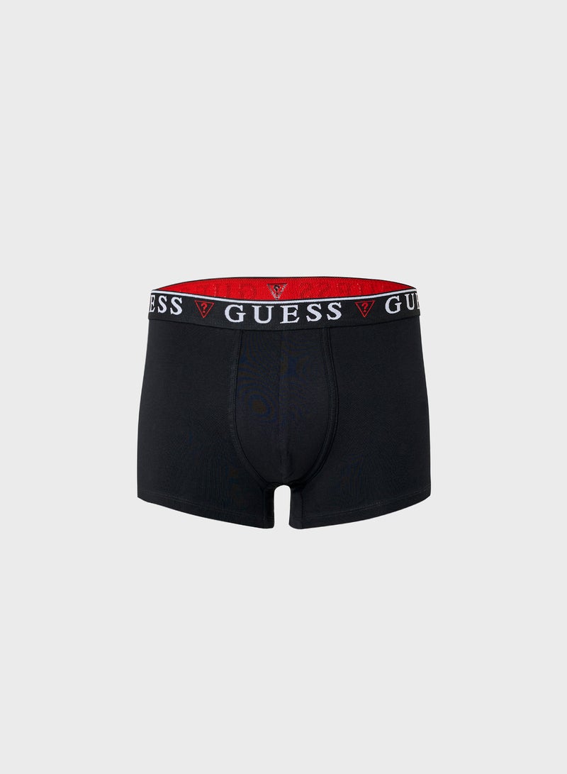 GUESS Brian Hero Boxer Trunk 3 Pack - Image 3