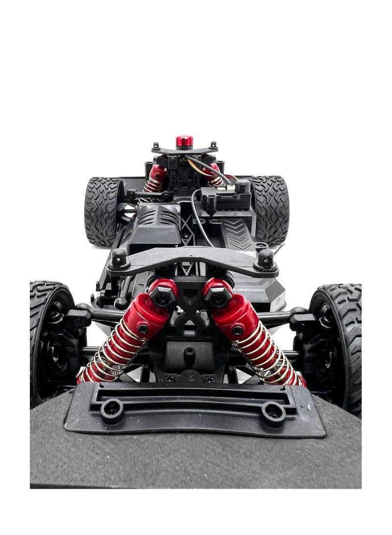 MZtoyz newly 1 16 scale 4 wheel drive RC car with LED angle lights remote control car drift Off-Road drift monster trucks Toy For Boys  - Image 3