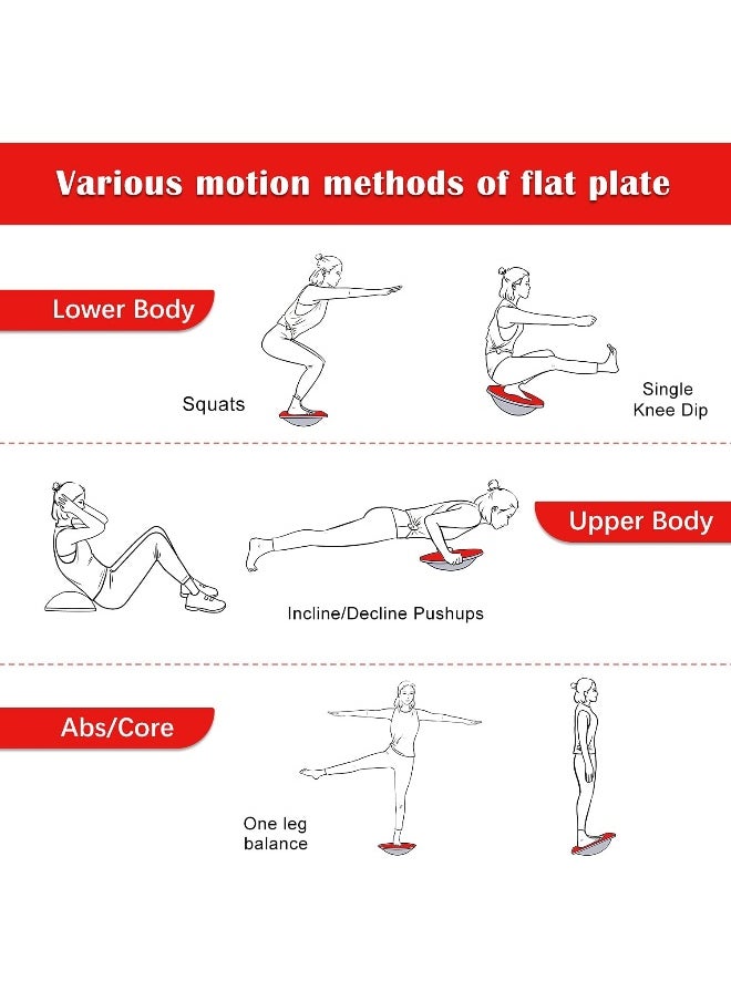 NALANDA - Wobble Balance Board, Core Trainer For Balance Training And Exercising - Image 1