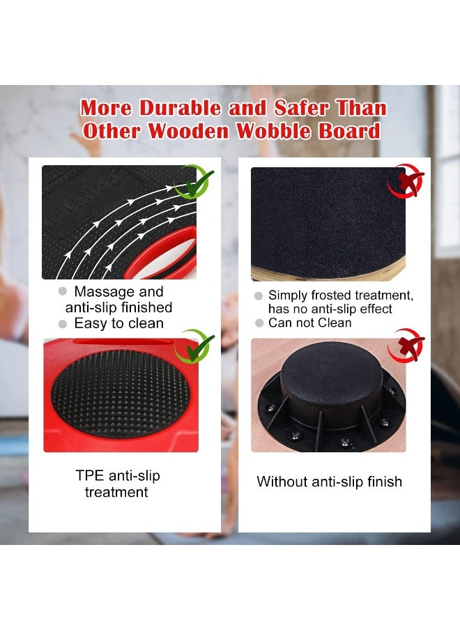 NALANDA - Wobble Balance Board, Core Trainer For Balance Training And Exercising - Image 1