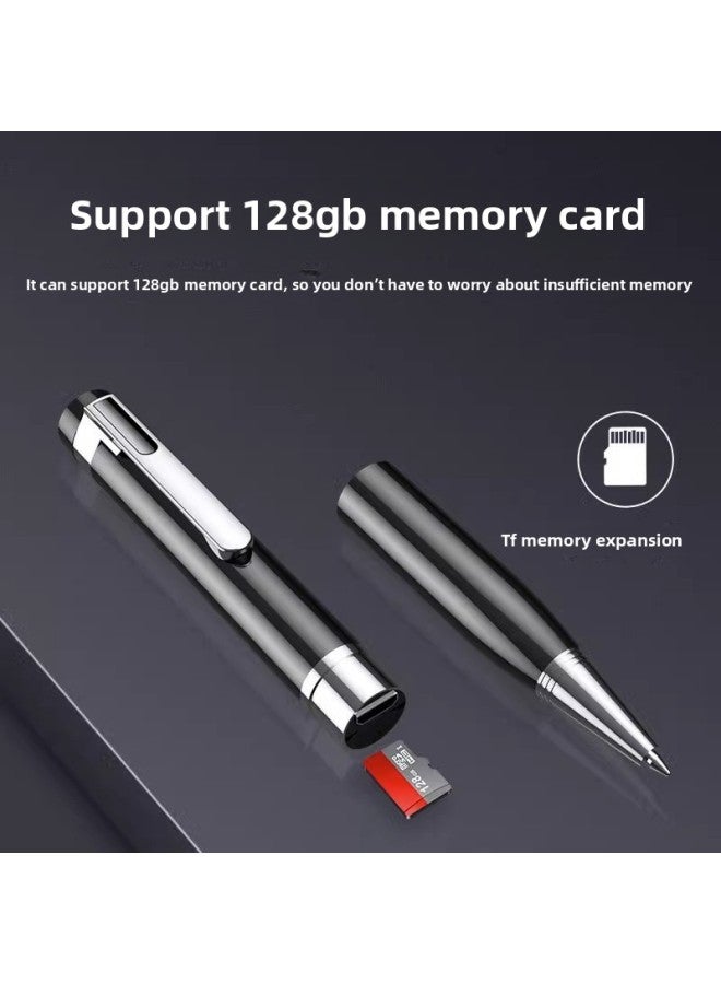 Pen-shaped Recording Pen Professional High-definition Noise Reduction Ultra-long Standby Student Class Recording Conference Recorder Equipment-Body Color:Android Version [supports Android Phone Link + One-click Recording + Super Long Battery Life] Comes With 3 Refills-Memory Capacity:128GB  - Image 4