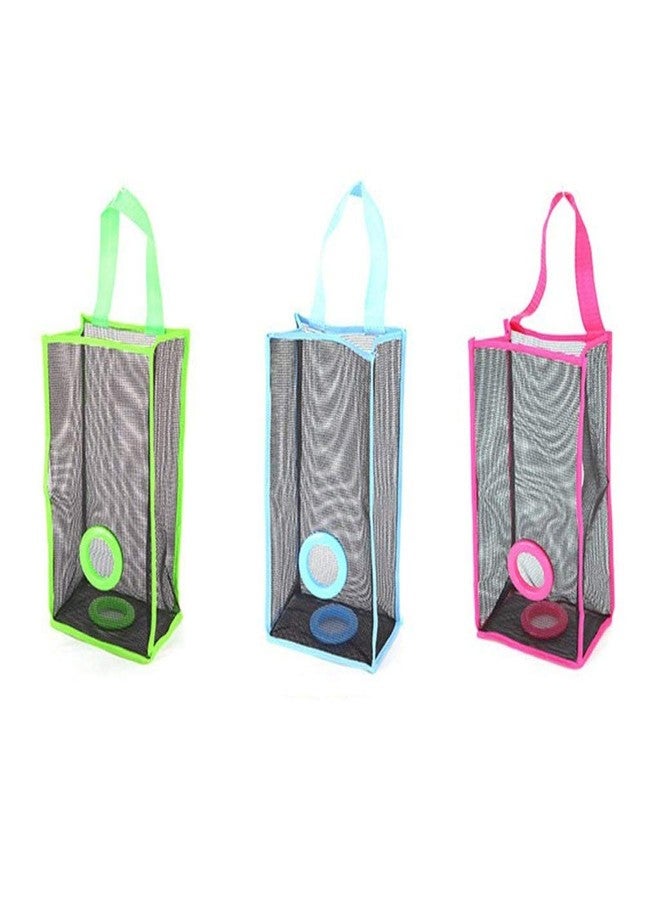 Zerolex Recyclable Hanging Folding Mesh Garbage Bag Storage Bag Convenient Bag - Image 3