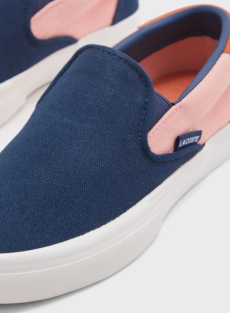 LACOSTE Youth Jump Serve Slip Ons