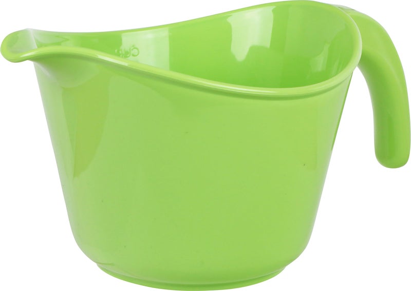 Reston Lloyd Batter Mixing Bowl with Pour Spout, 2 Quart, Heavy Duty BPA-Free Plastic - Microwave & Dishwasher Safe, Non-Slip Base, Ergonomic Space Saving Detachable Handle - Image 1