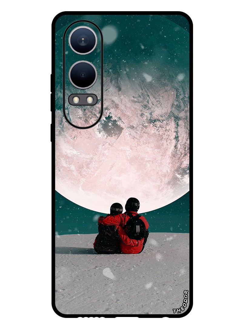 Theodor Protective Case Anti Scratch Shock Proof Bumper Cover For OnePlus Nord CE4 Lite couple_hugs_moon - Image 1