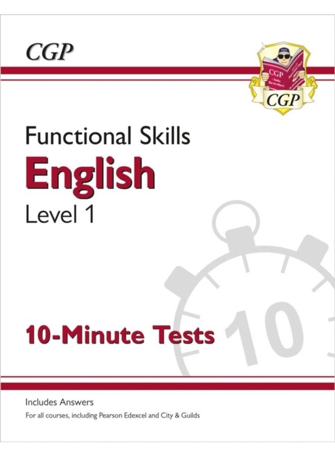 Functional Skills English Level 1 10 Minute Tests - Paperback
